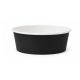 BOWL NEGRO FONDO BLANCO COMPOSTABLE 500 CC (6X50)