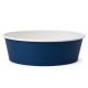 BOWL AZUL FONDO BLANCO COMPOSTABLE 1300 CC (6X50)