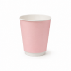VASO COMPOSTABLE DOBLE CAPA ROSADO 6 OZ (25X20)