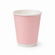 VASO COMPOSTABLE DOBLE CAPA ROSADO 10 OZ (25X20)