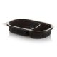 BANDEJA 180 NEGRA C/DIVISION NEW (1X300)
