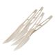 CUCHILLO PLA NATURAL PACK (10X100)