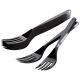 TENEDOR BISTRO NEGRO DARNEL (10X100)