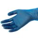 GUANTE VINILO LIBRE DE POLVO AZUL T-S NITROGLOVE (10X100)