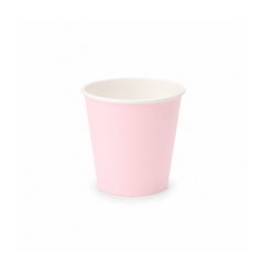 VASO PLA UNA CAPA ROSADO 4 OZ (50X20)