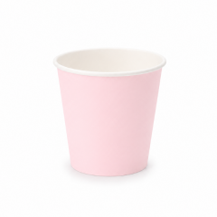VASO COMPOSTABLE UNA CAPA ROSADO 10 OZ (50X20)