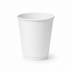 VASO PLA DOBLE CAPA BLANCO 10 OZ (25X20)