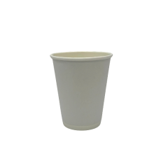 VASO PLA DOBLE CAPA BLANCO 6 OZ (25X20)