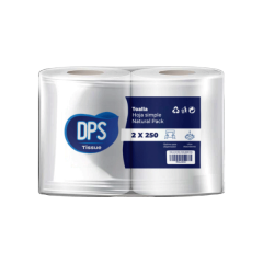 TOALLA DPS TISSUE H/S (2X250 MTS)