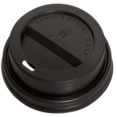 TAPA NEGRA VASO POLIPAPEL 10/12/16 OZ NP (20X50)