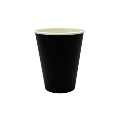 VASO POLIPAPEL UNA CAPA NEGRO 12 OZ (50X20)