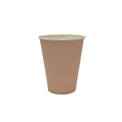 VASO POLIPAPEL UNA CAPA ROSADO 8 OZ (20X50)