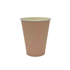 VASO POLIPAPEL UNA CAPA ROSADO 12 OZ (50X20)