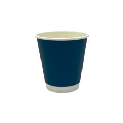 VASO POLIPAPEL DOBLE CAPA AZUL 10 OZ (25X20)