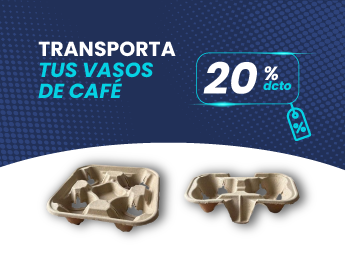 Transporta tus vasos de café con un hasta 20% dcto.