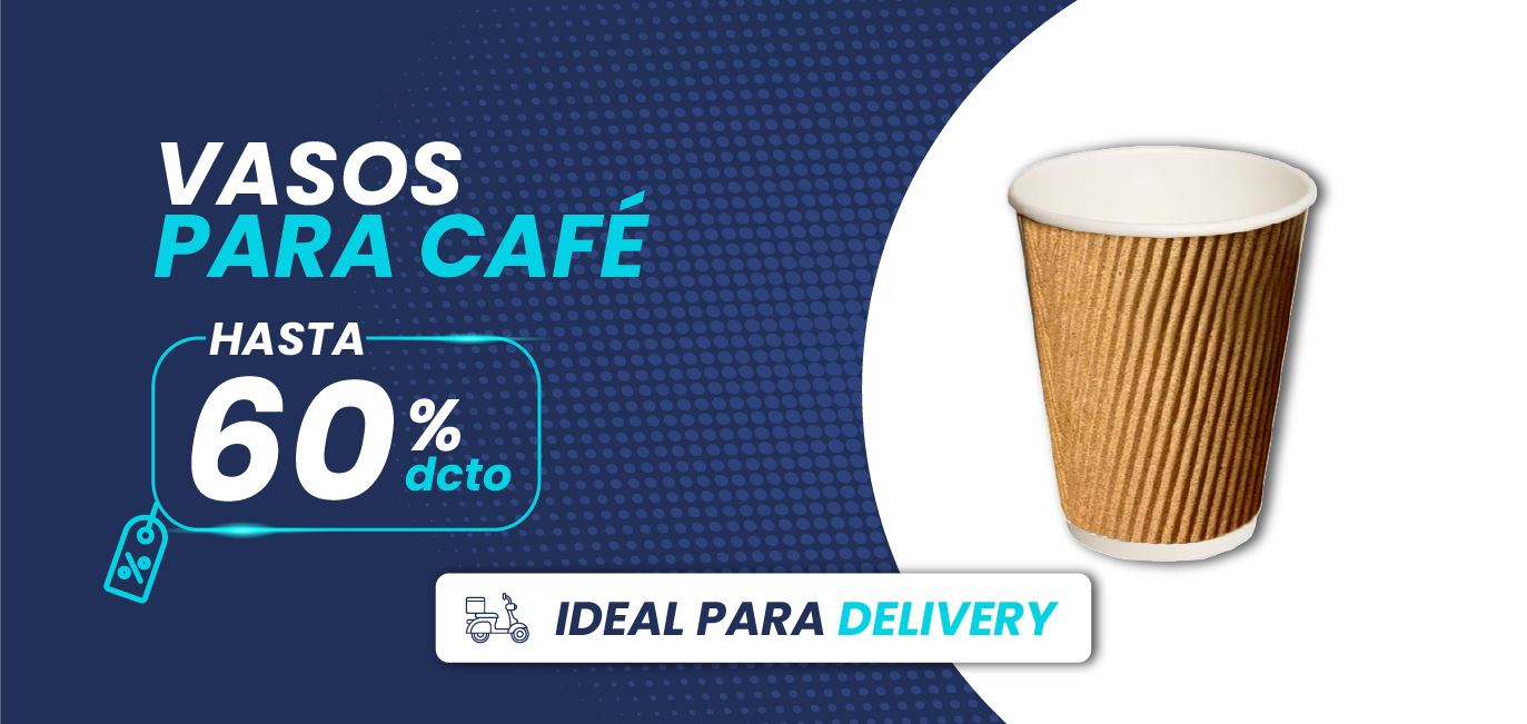 Vasos para café hasta 60 % dcto